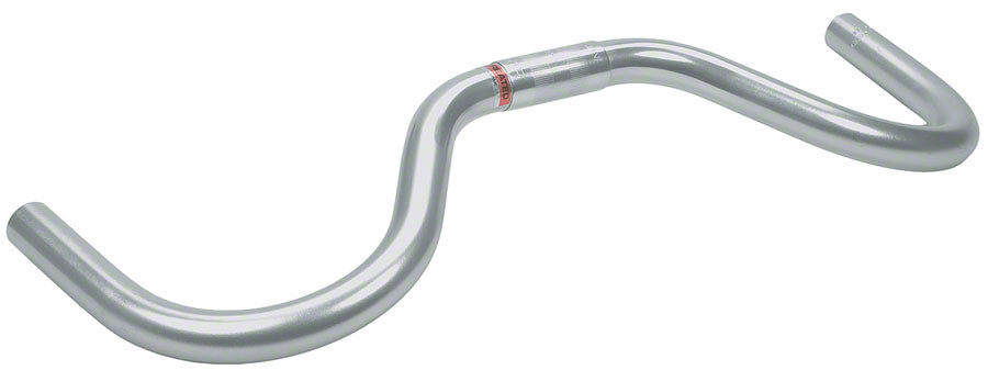 Nitto Moustache Handlebar 25.4mm Bar Clamp 515mm Width Silver Aluminum Road