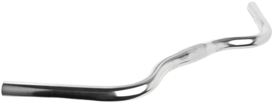 Velo Orange Postino Handlebar Bend 45° rise 0° Width 570mm Aluminum Silver
