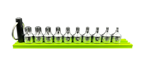 Vim Tools 10 Piece 1/2 Inch Cut Stubby TORX Set (HCT1050A)