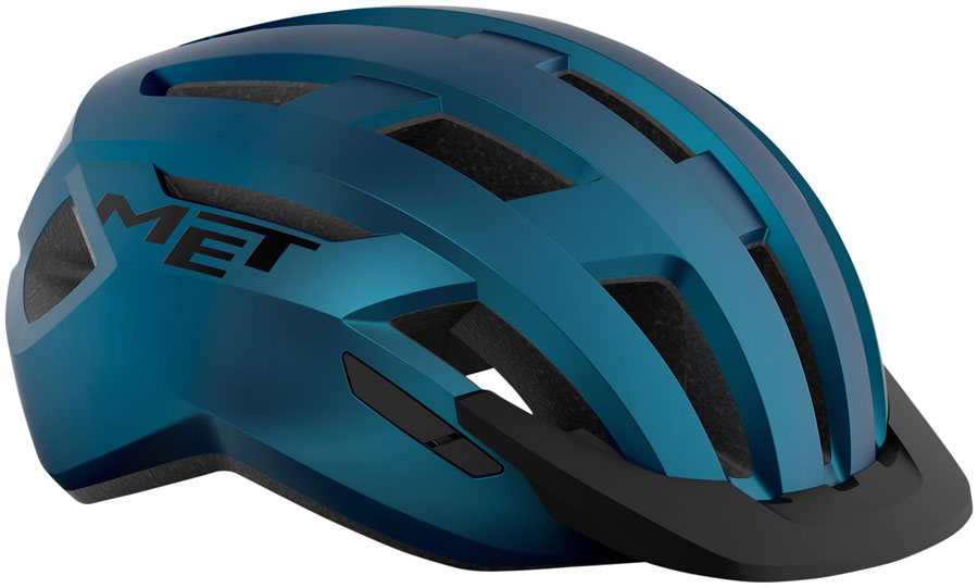 Road Bike Helmet MET Allroad MIPS - Blue Metallic, Medium