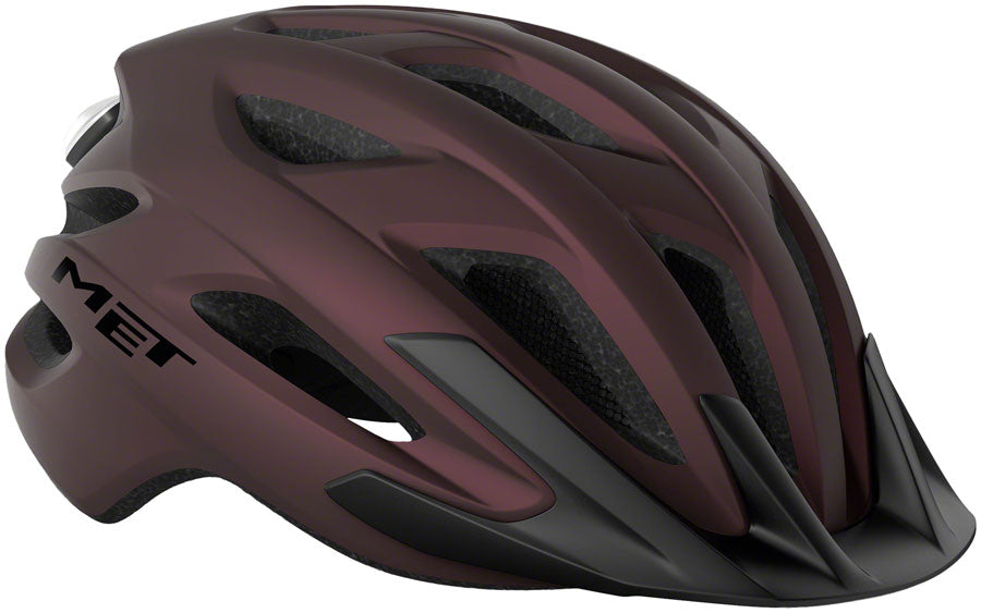Mountain Bike Helmet MET Crossover MIPS - Burgundy, One Size