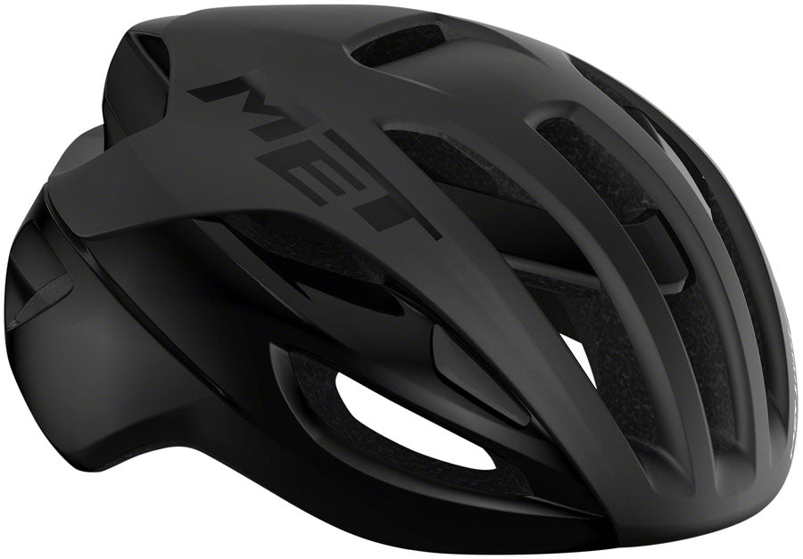 Road Bike Helmet MET Rivale MIPS In-Mold EPS Safe-T Upsilon Fit Matte/Glossy Black Large