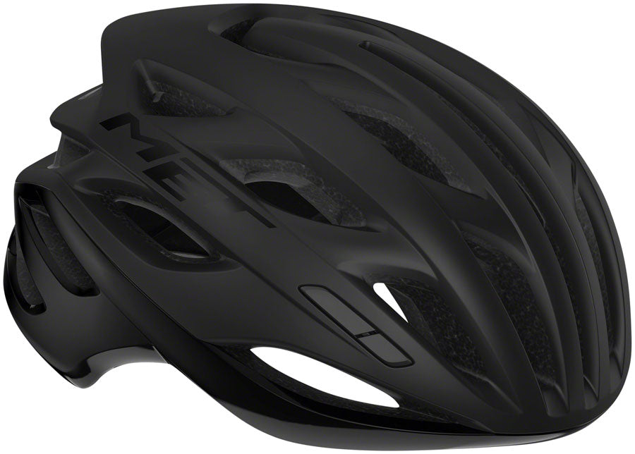 Road Bike Helmet MET Estro MIPS-C2 In-Mold Safe-T Upsilon System Matte/Glossy Black Medium