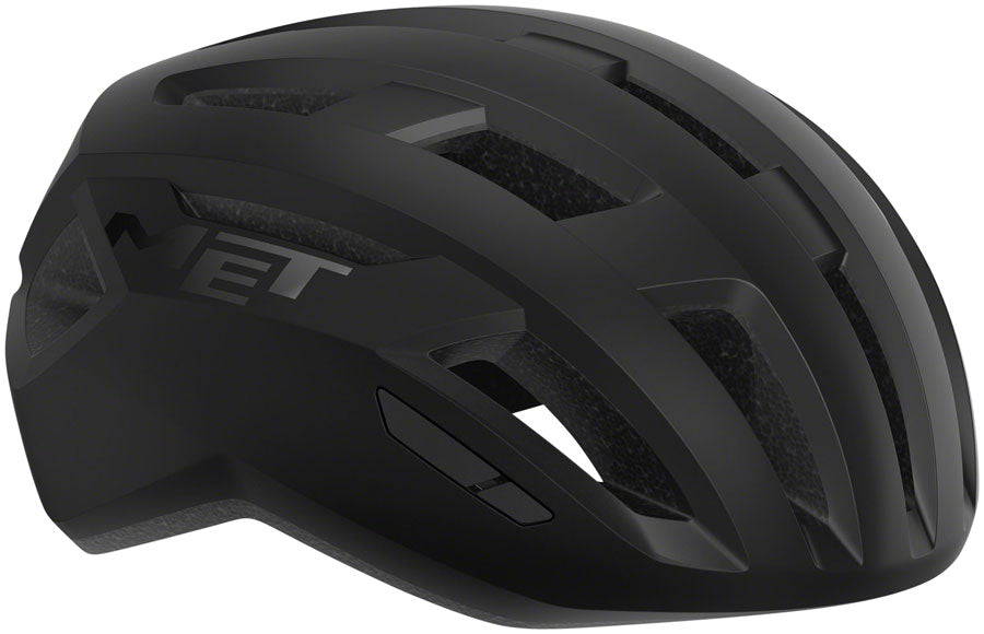 Road Bike Helmet MET Vinci MIPS Road In-Mold EPS Safe-T DUO Fit System Matte Black, Large
