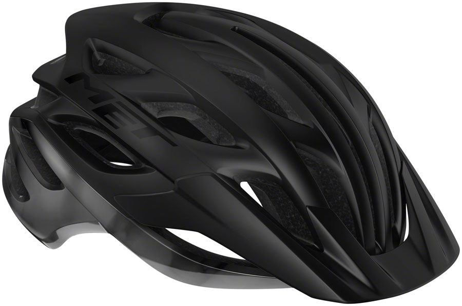 Mountain Bike Helmet MET Veleno MIPS MTB In-Mold Safe-T Upsilon Fit Matte/Glossy Black, Large