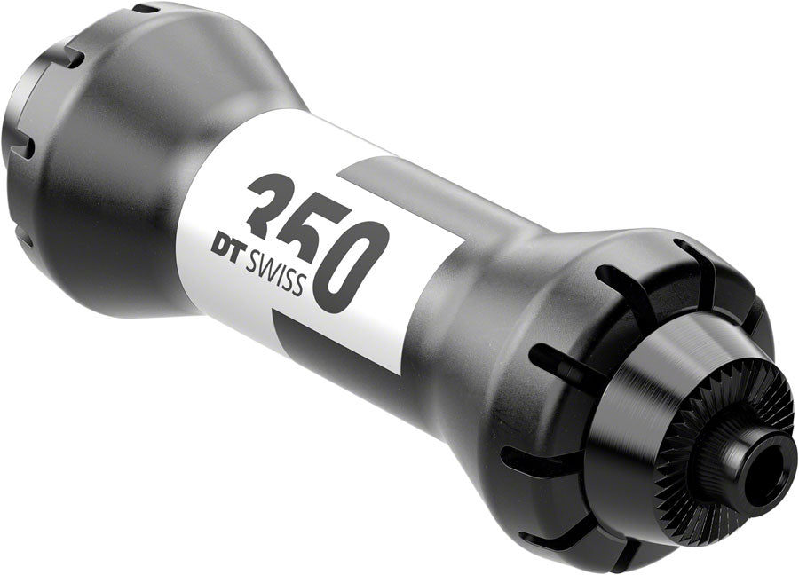 DT Swiss 350 Front Hub - QR x 100mm, Rim Brake, Black, 20H, Straight Pull