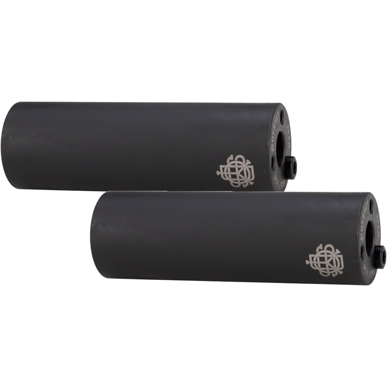 2 Pack Odyssey JPEG 14mm Peg 4.5" 14mm With 3/8" Adaptor Sold Individually Black