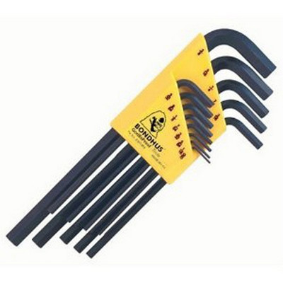 Bondhus .050-3/8" Long 13-Piece L-Wrench Set (12137)