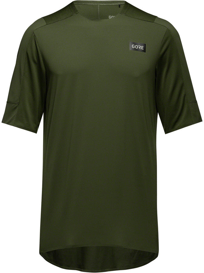 Gorewear Trail KPR Tech Jersey - Utility Green, Men's, Large
