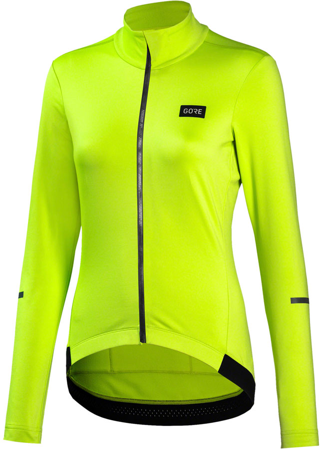 Gorewear Progress Thermo Jersey - Neon Yellow, Women's, Large