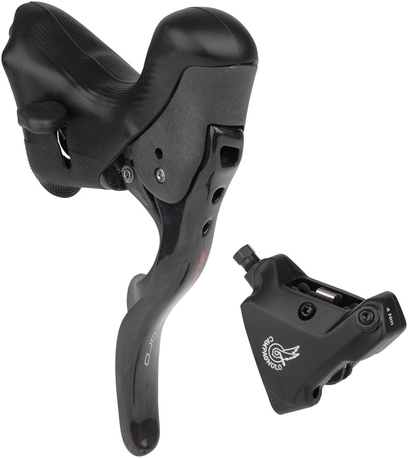Campagnolo Super Record Ergopower Hydraulic Brake/Shift Lever and Disc Caliper