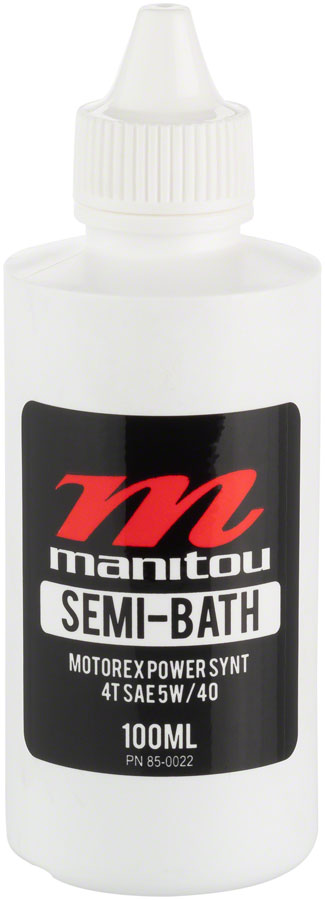 Manitou Semi Bath Fork Oil - 5w/40wt, 3.5oz Bicycle Suspension Service Oil
