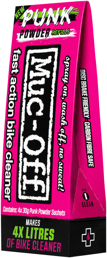Muc-Off Punk Powder - 4 Pack Simply Mix With Water And You Are Ready To Clean
