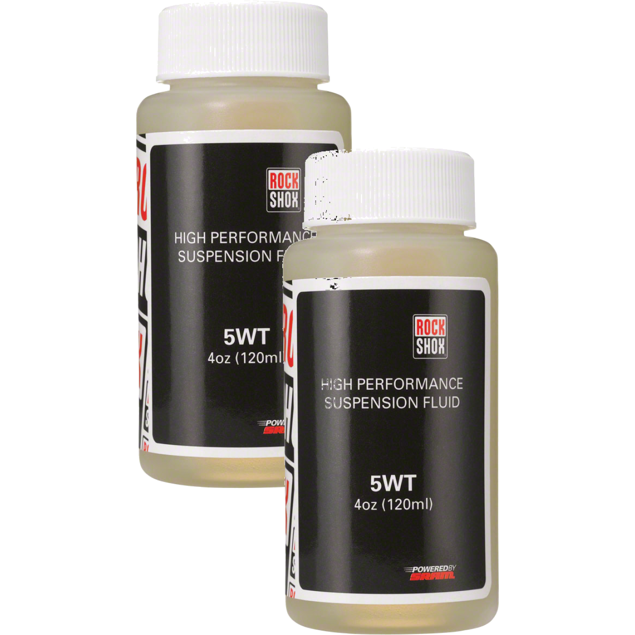 Pack of 2 RockShox Suspension Oil, 5wt, 120ml Bottle, Fork Damper