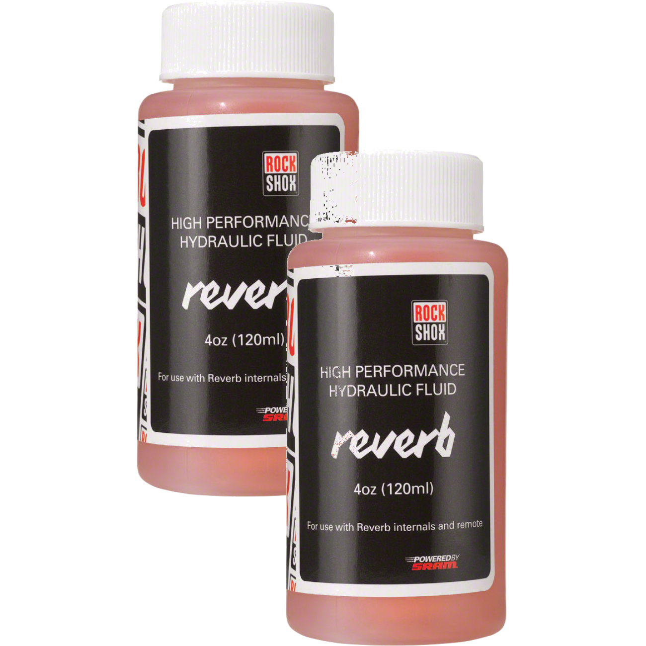 Pack of 2 RockShox Reverb Hydraulic Fluid, 120ml Bottle, Reverb/Sprint Remote