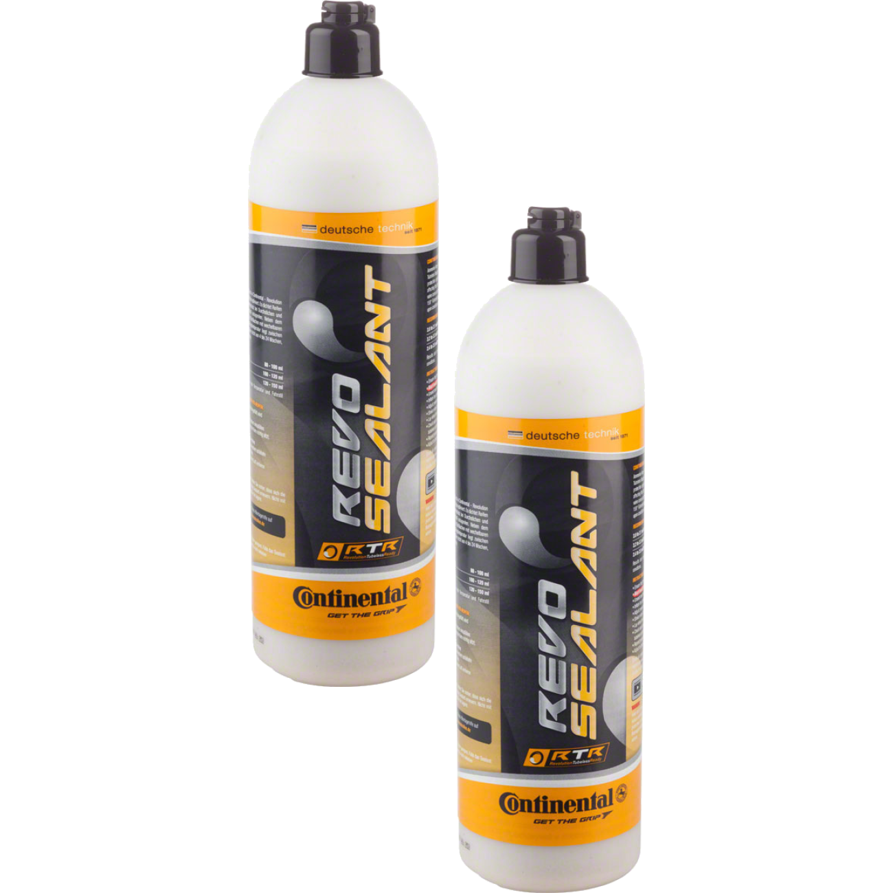Pack of 2 Continental Revo Tubeless Tire Sealant - 1,000ml