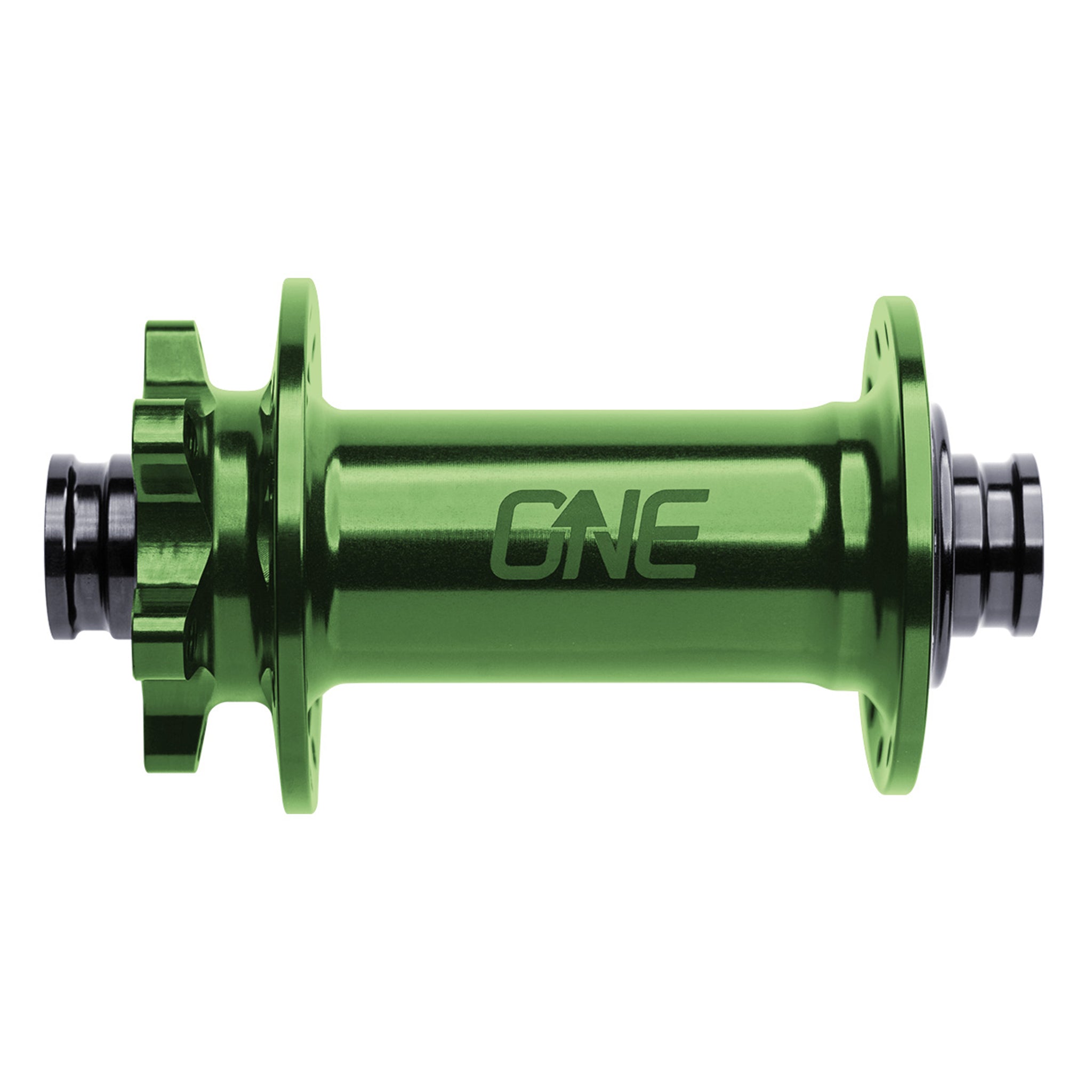 OneUp Components 6B-Disc Front Hub, 15x110mm, 32h, Dark Green