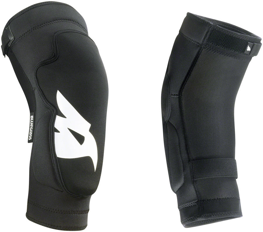 Bluegrass Solid Knee Pads - Black, Small Two-Layer Protection