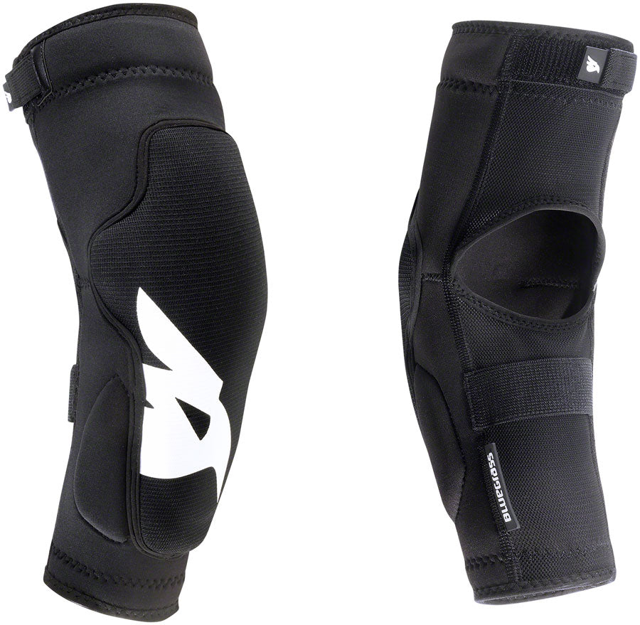 Bluegrass Solid Elbow Pads - Black, X-Large Two-Layer Protection