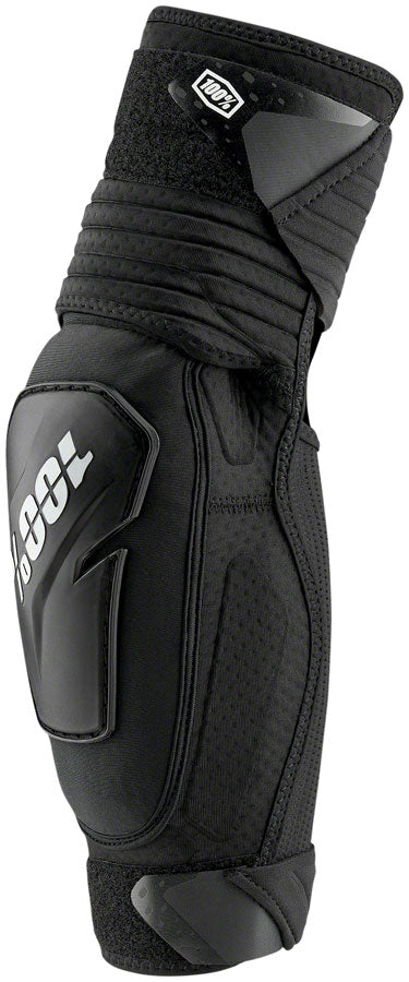 100% Fortis Elbow Guards - Black, Small/Medium Embossed Ventilated Padding