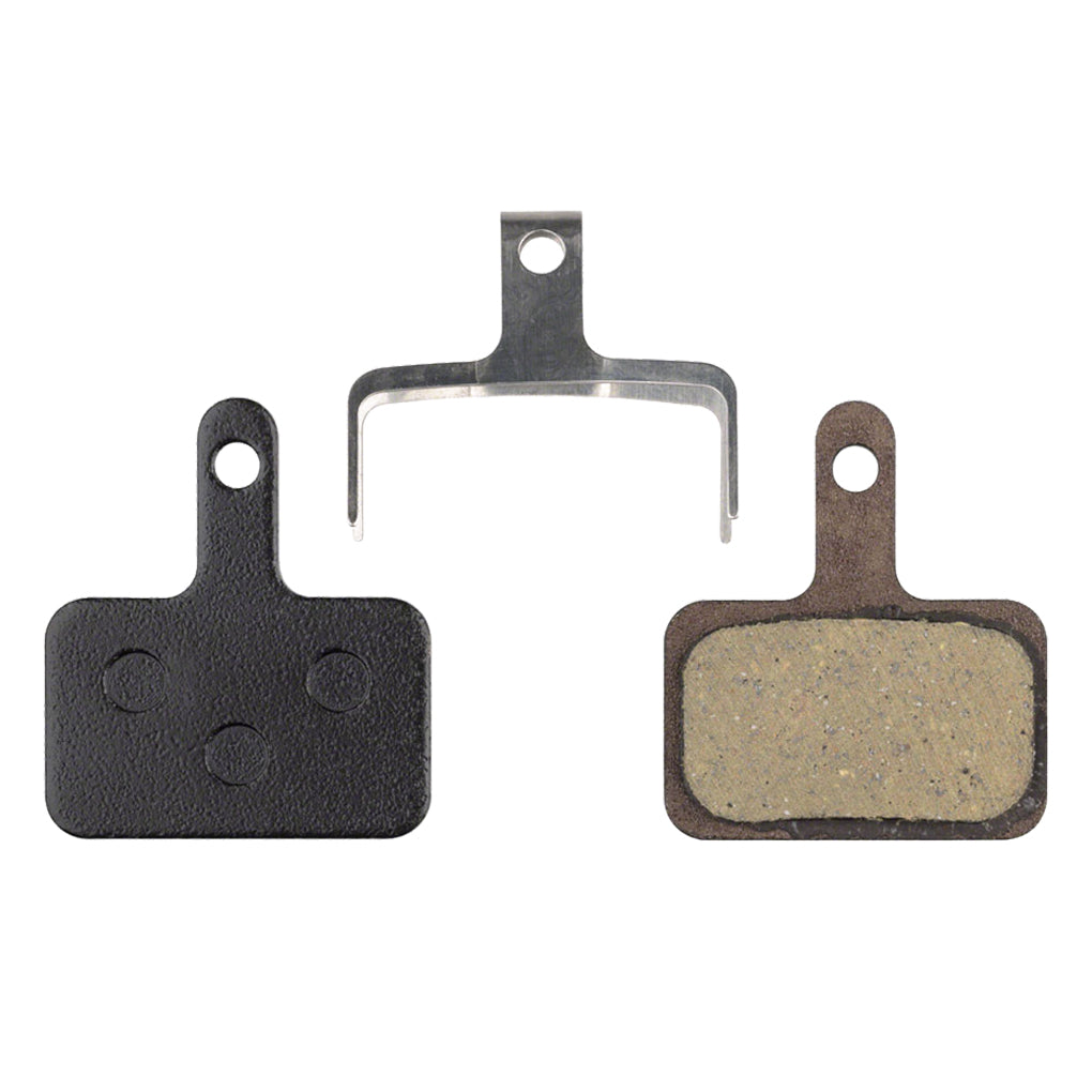 Promax PD099S Disc Brake Pad - Semi-Metallic Steel Backed Fits Promax Solve F1
