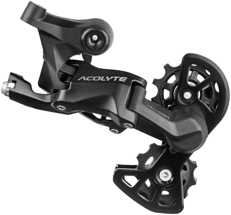 microSHIFT Acolyte Super Short Rear Derailleur - 8 Speed Super Short Cage Black