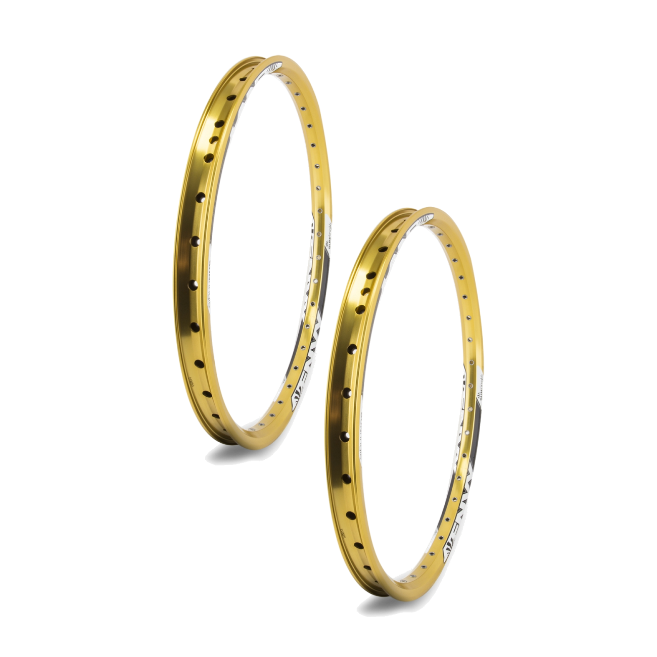 Pack of 2 Envy FT Sun Ringle 20in Envy FT Gold 36