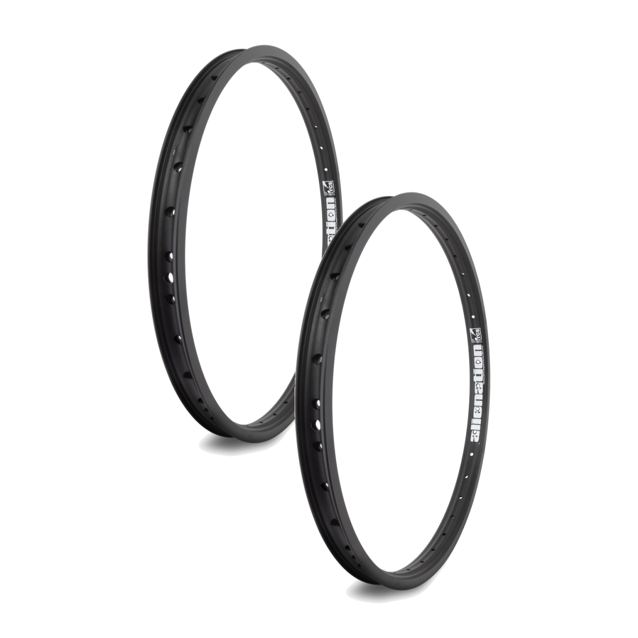 Pack of 2 Malice Alienation 20in Malice TCS Black Matte 36