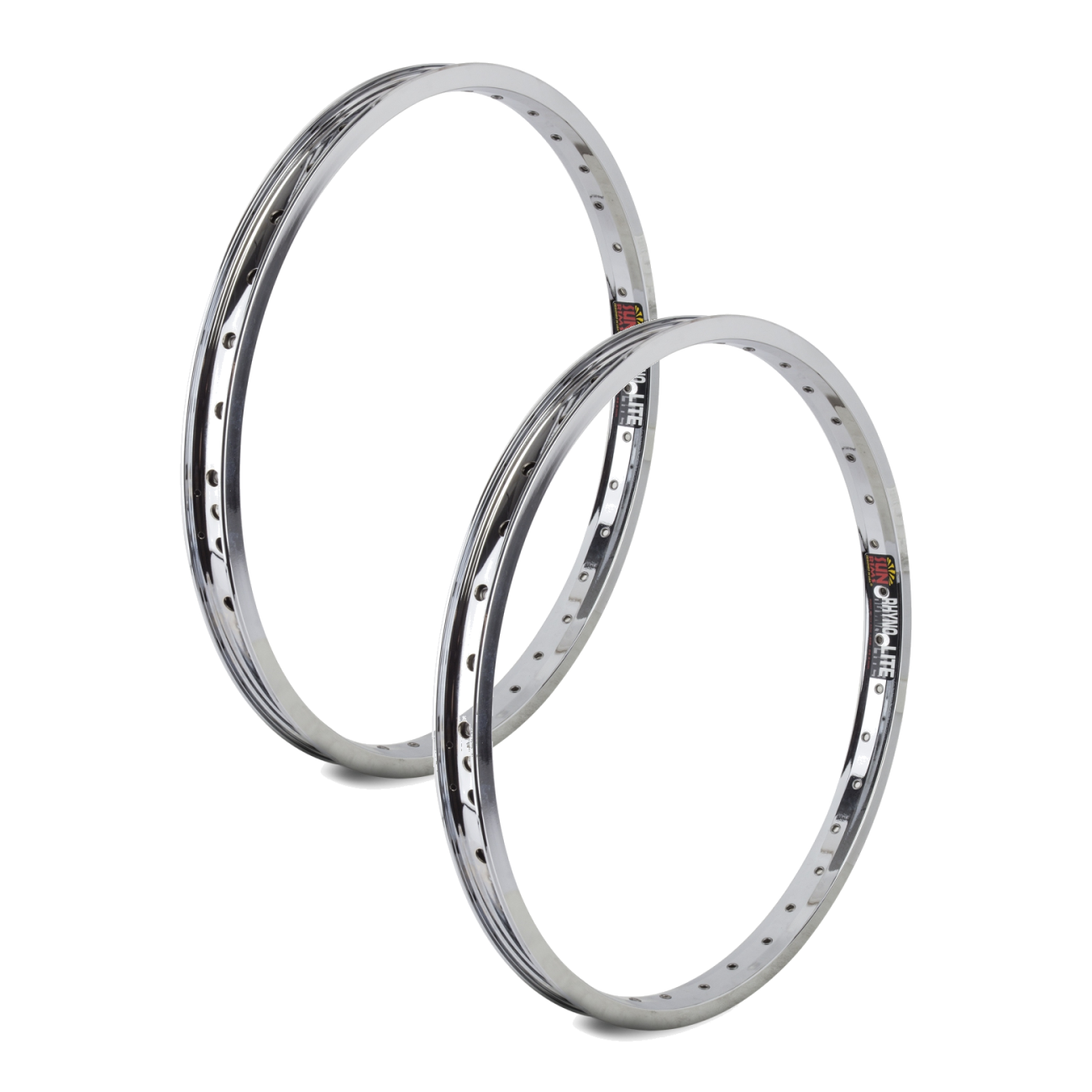 Pack of 2 Rhyno Lite XL Sun Ringle 20in Rhyno Lite XL Chrome 36