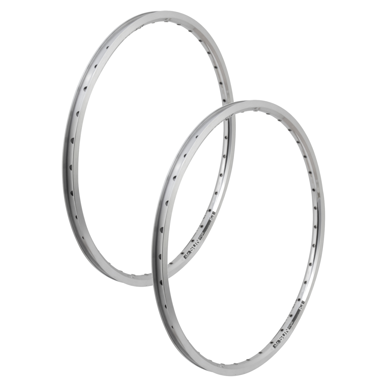 Pack of 2 ICI-1 Sun Ringle 20in ICI-1 Silver Pol 36