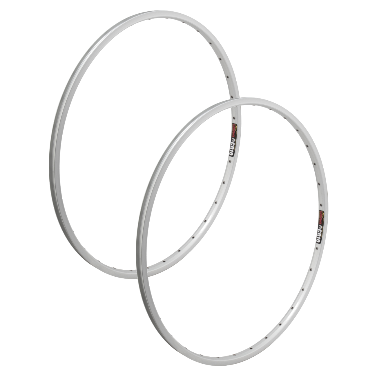 Pack of 2 CR-18 Sun Ringle 26in CR-18 Silver 32