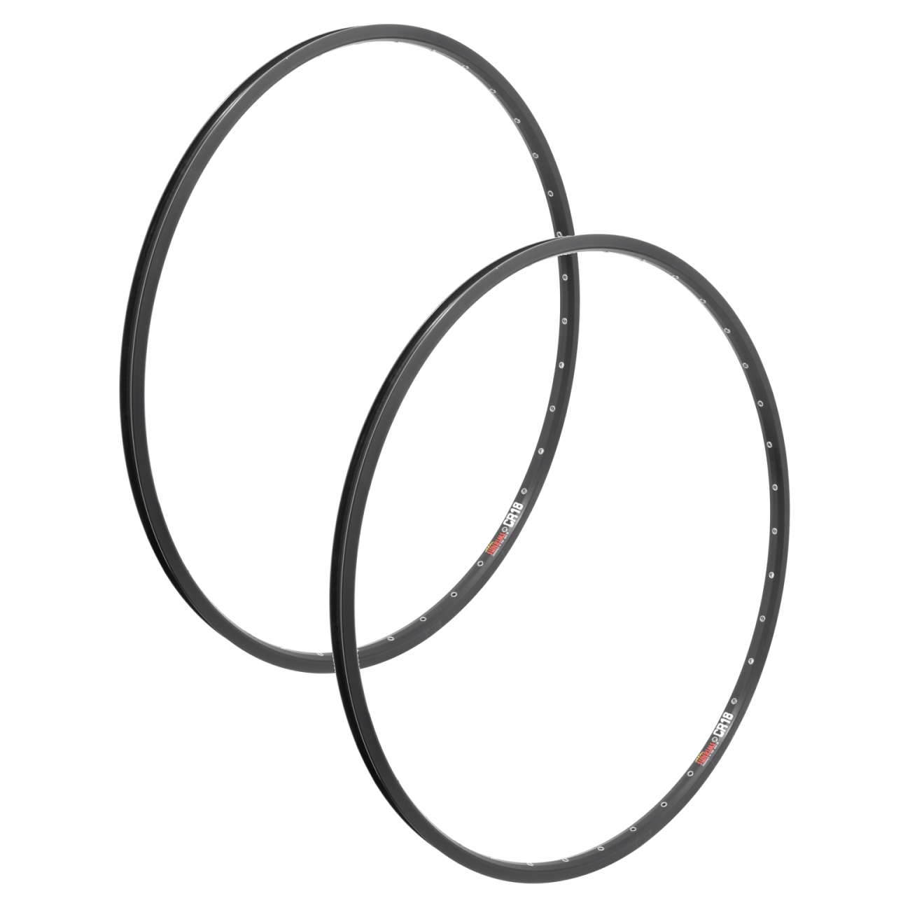 Pack of 2 CR-18 Sun Ringle 700C CR-18 Black 36