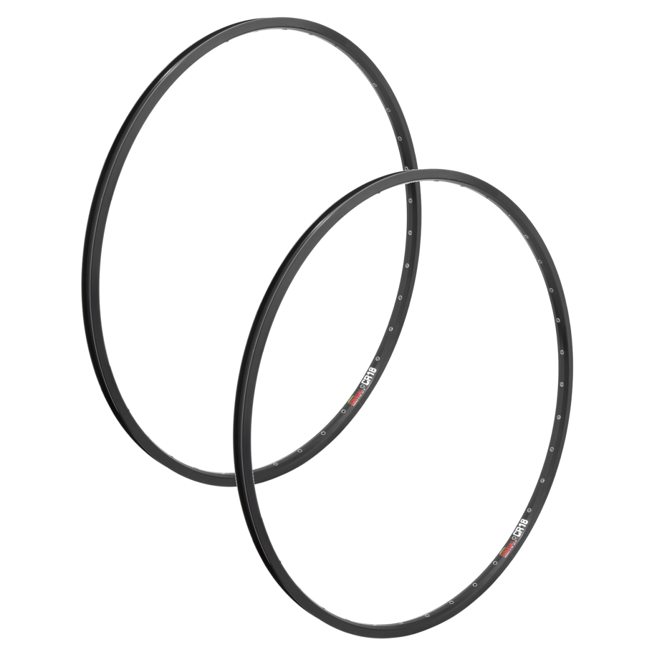 Pack of 2 CR-18 Sun Ringle 27in CR-18 Black 36