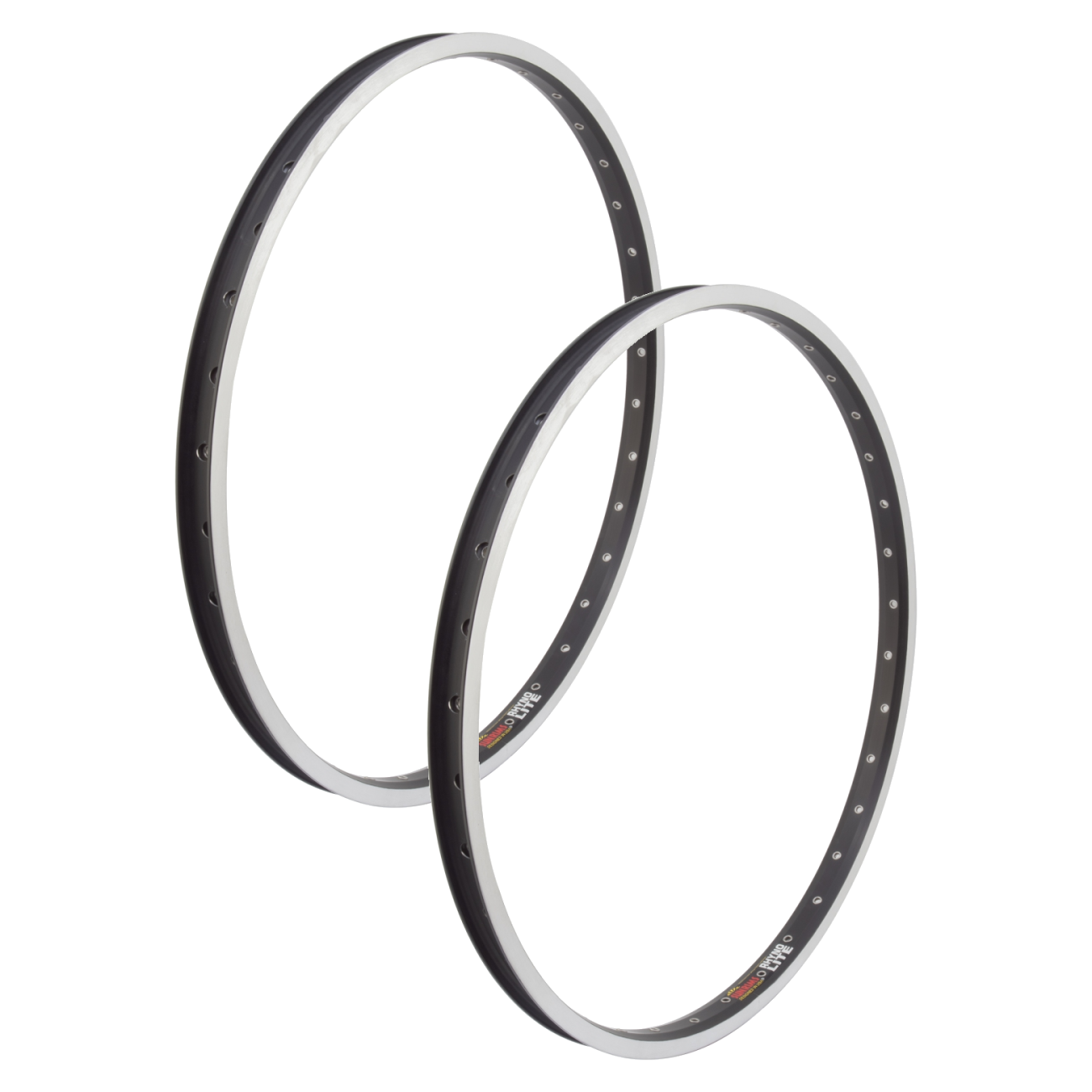 Pack of 2 Sun Ringle Rhyno Lite Rim 24" 36h Schrader, Black