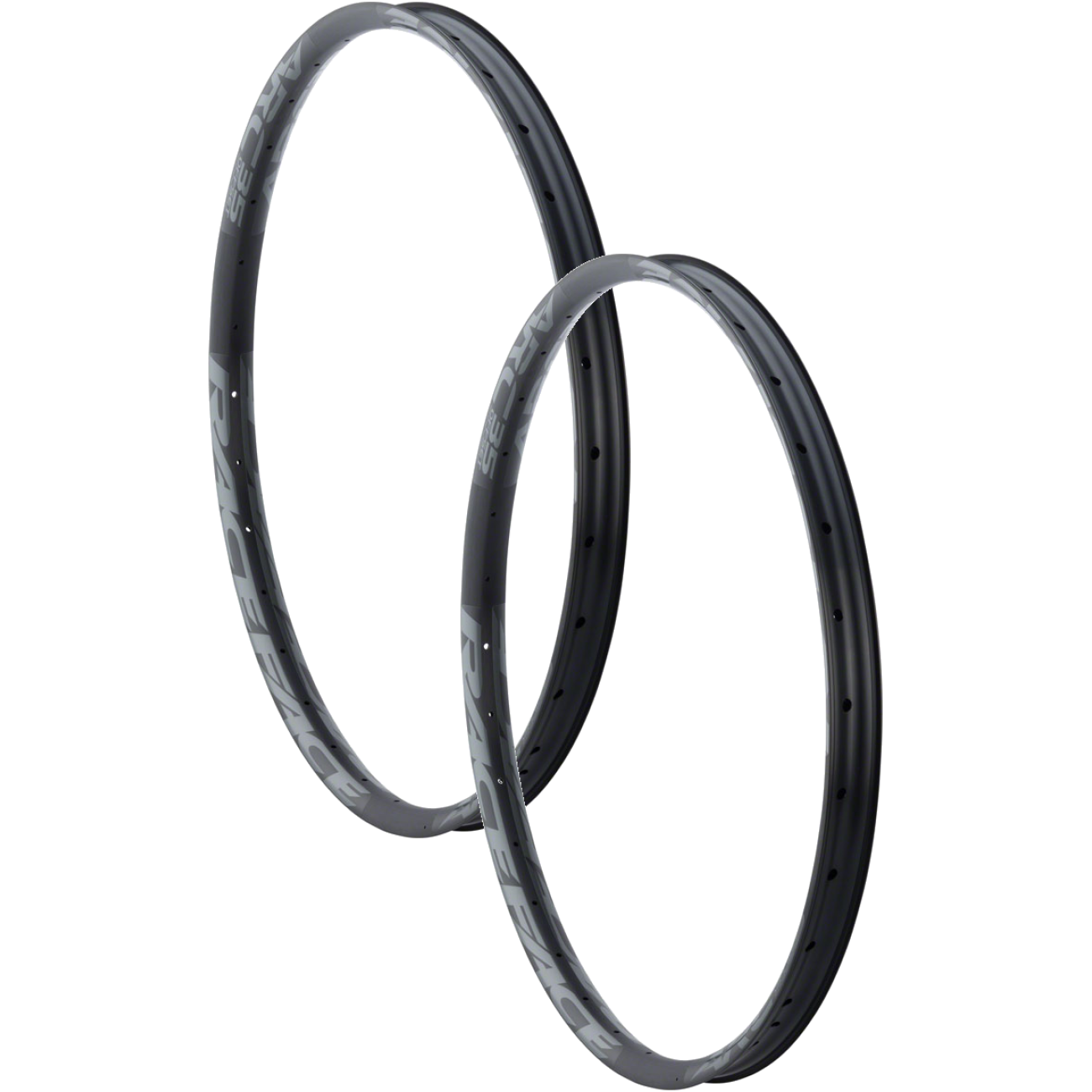 Pack of 2 RaceFace ARC 35 Rim - 27.5", Disc, Black, 32H, Offset