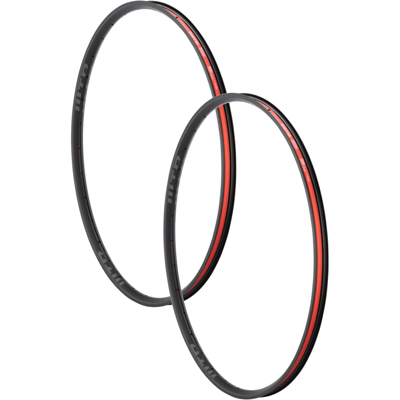 Pack of 2 WTB KOM Light i25 Rim - 29", Disc, Black, 32H