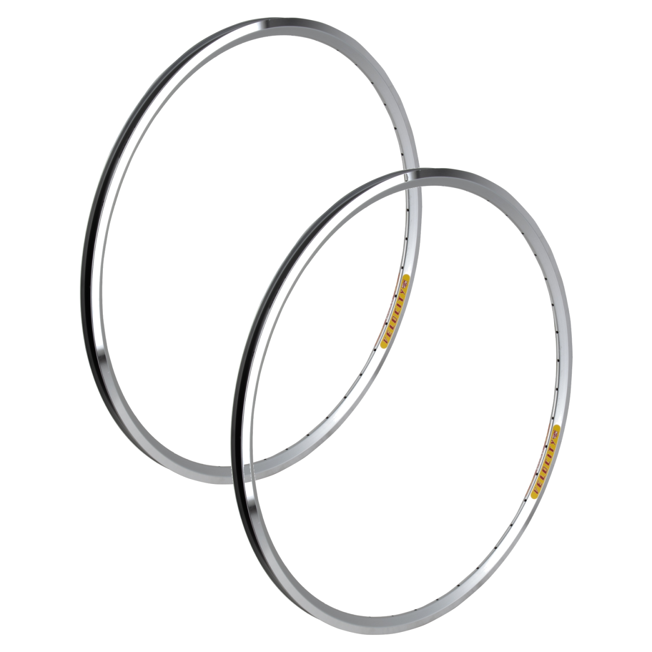 Pack of 2 Velocity Dyad Rim - 700, Rim, Silver, 40H, Clincher