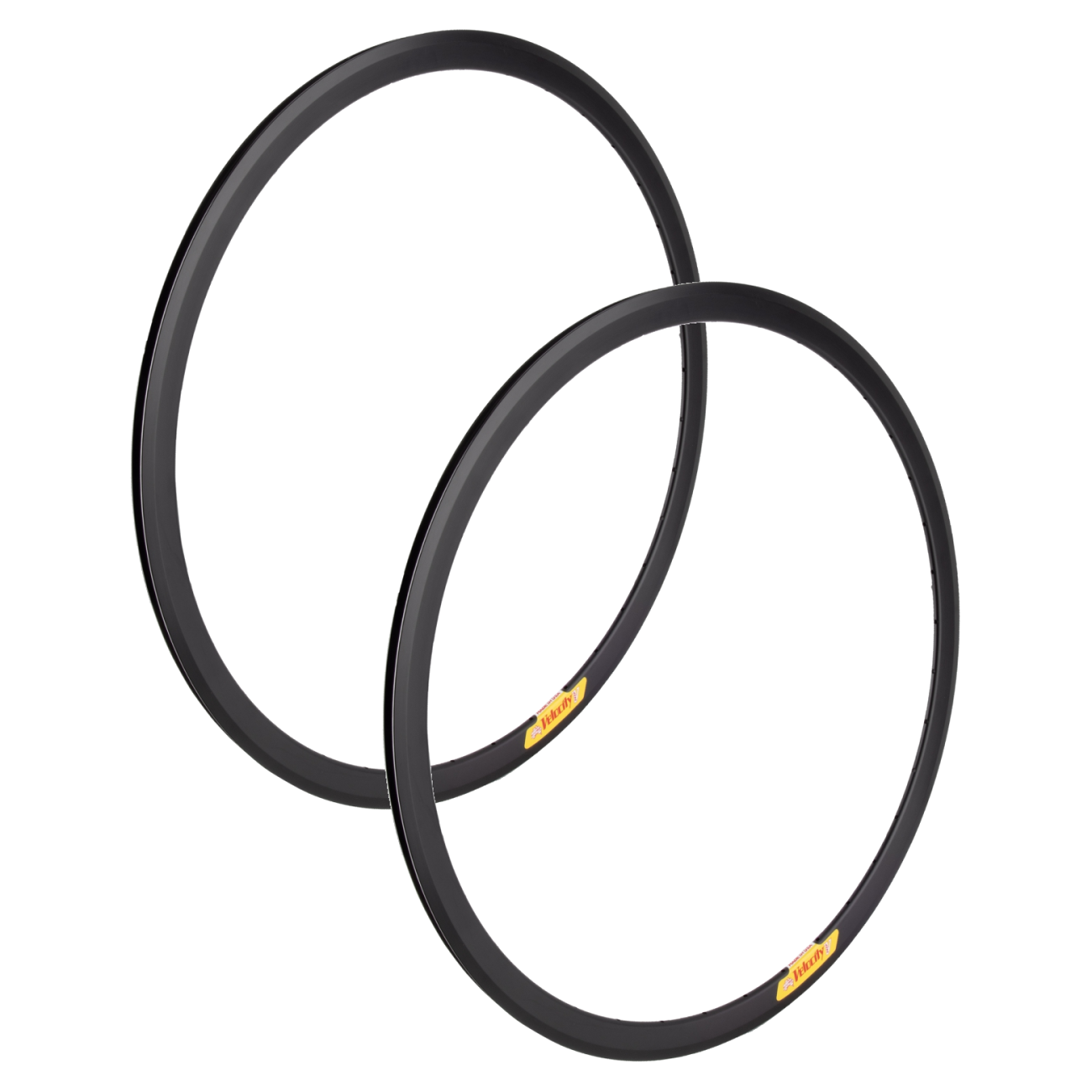 Pack of 2 Velocity Deep V Rim - 700, Disc, Black, 36H, Clincher