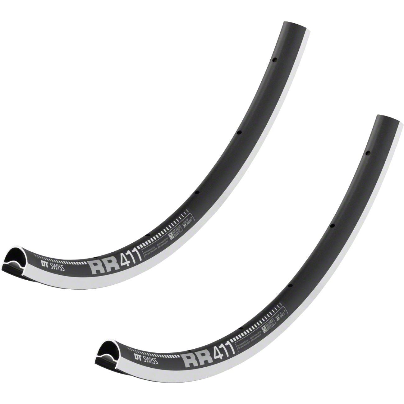 Pack of 2 DT Swiss RR 411 700c Tubeless Asymmetric Road Rim 32h