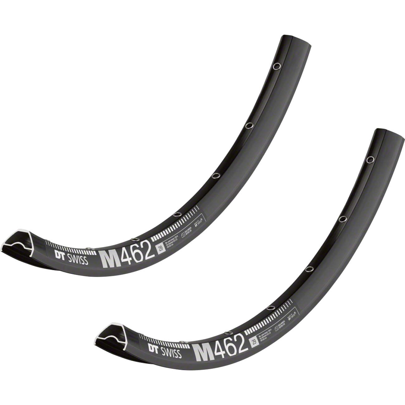 Pack of 2 DT Swiss M 462 29" Tubeless Ready Disc Rim 28h Black