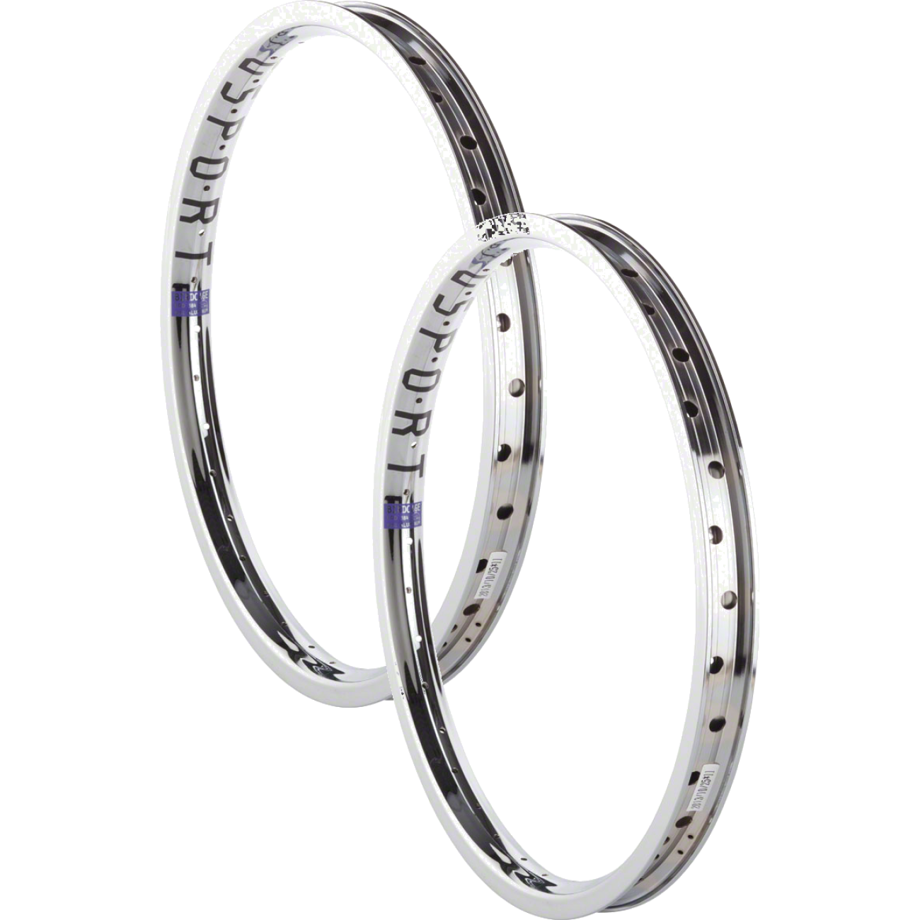 Pack of 2 Odyssey Bird Cage Rim - 20" Chrome 36H 34mm Wide Alloy BMX Rim