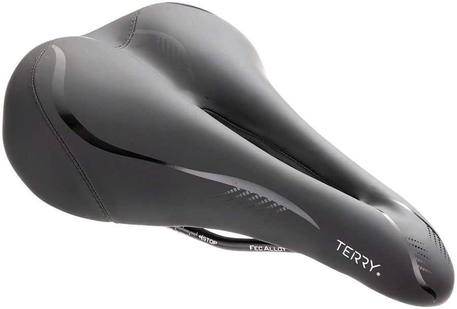 Bike Saddle Terry Liberator X - Steel, Black, Women's, Italia