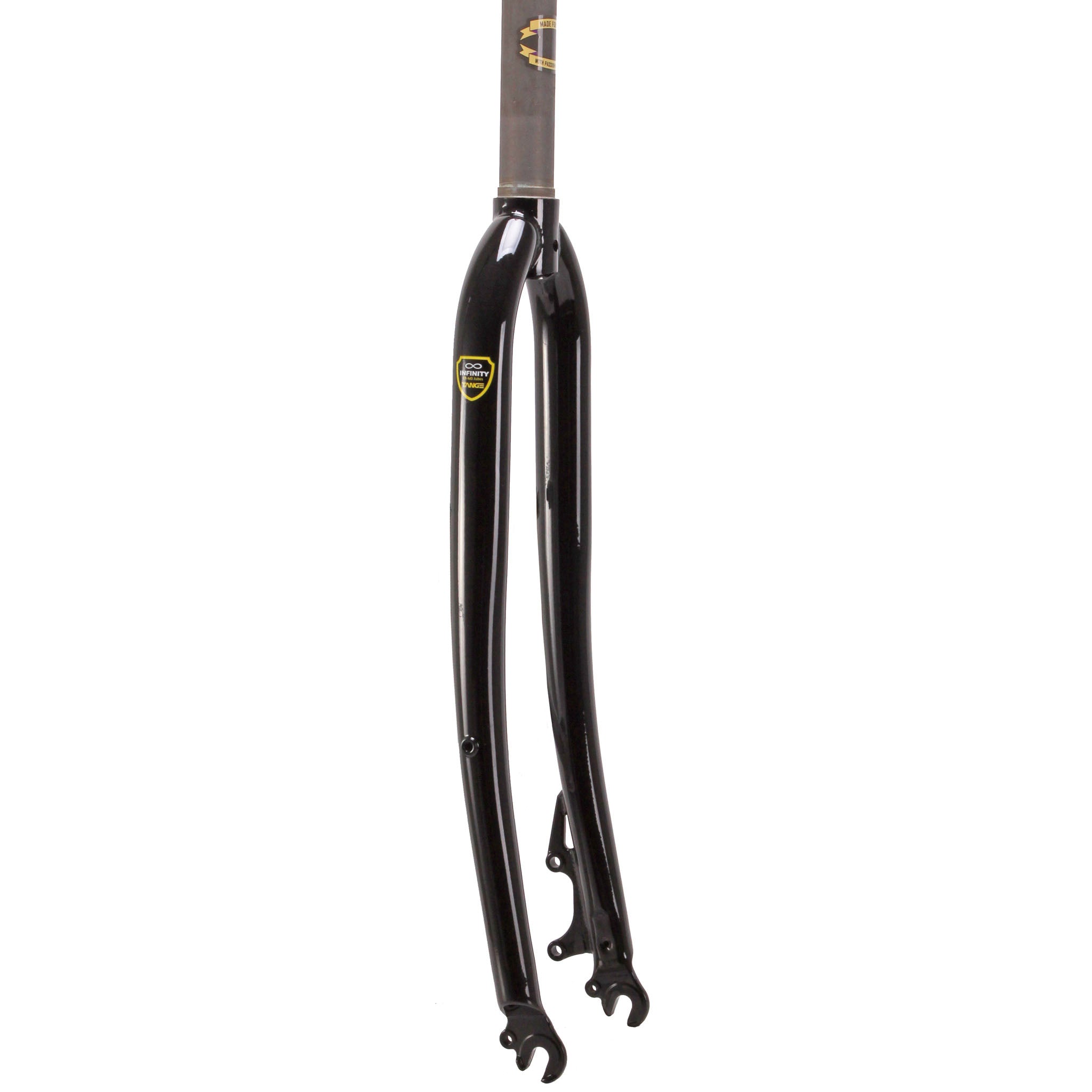 Soma Curved MTB Disc Fork, 26" 1-1/8", Black