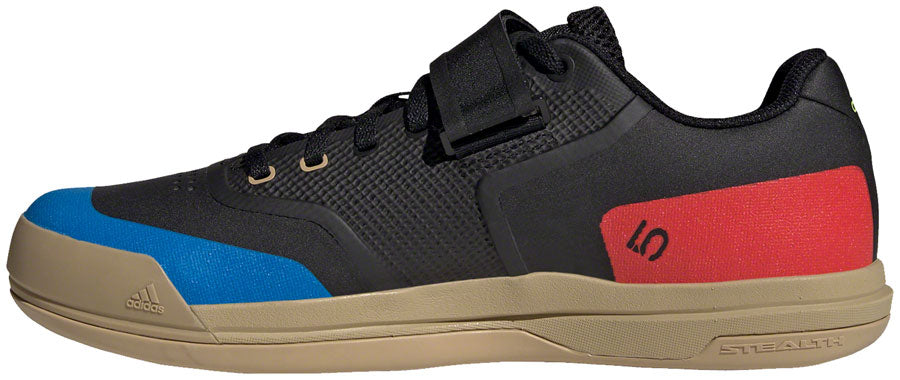 Mountain Bike Shoes Five Ten Hellcat Pro Mountain Clipless - Men's, Core Black/Carbon/Pulse Lime, 10