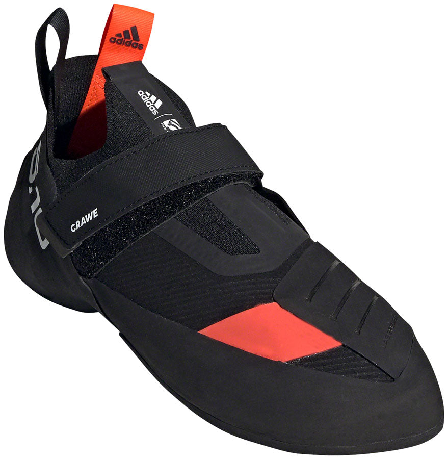 Mountain Bike Shoes Five Ten Crawe Climbing - Men's, Core Black/FTWR White/Solar Red, 11.5