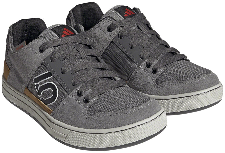 Mountain Bike Shoes Five Ten Freerider Flat - Men's, Gray Five/Gray One/Bronze Strata, 13