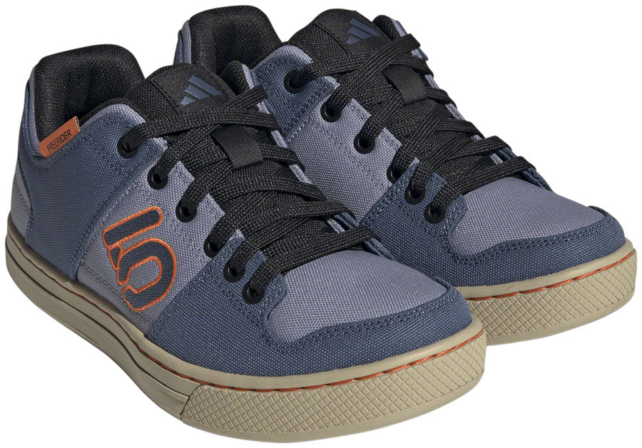 Mountain Bike Shoes Five Ten Freerider Canvas Flat - Women's, Silver Violet/Wonder Steel/Core Black, 9.5