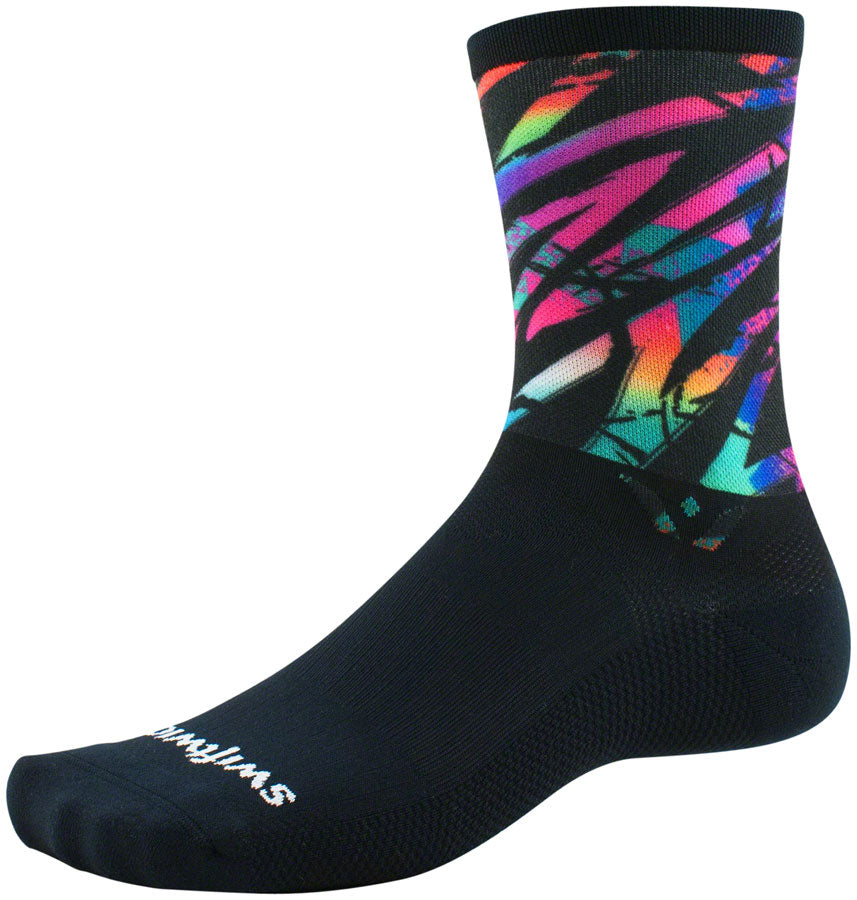Swiftwick Vision Six Impresssion Socks - 6", Arcade, Medium