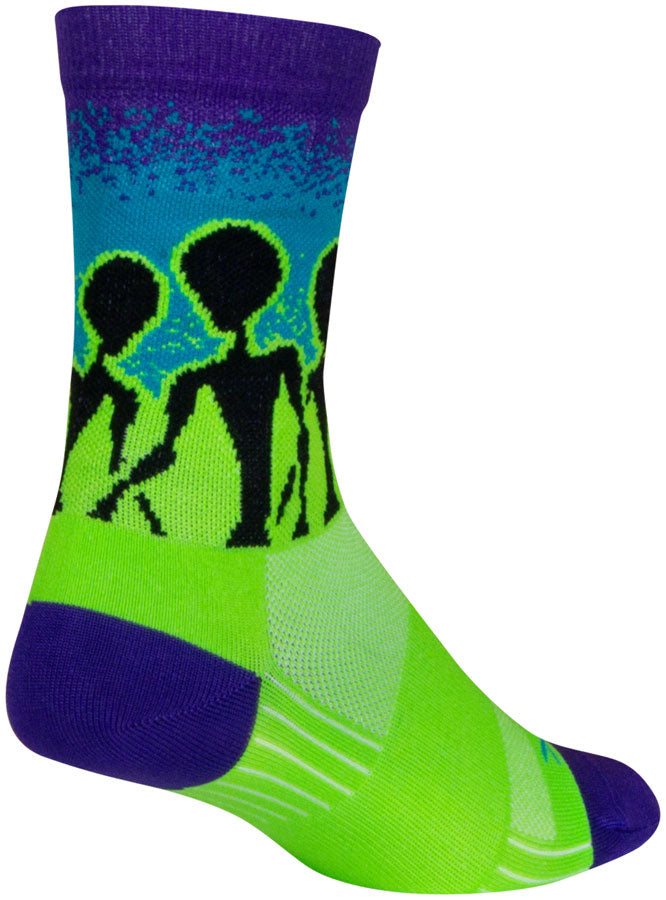 SockGuy Visitors SGX Socks - 6", Small/Medium Snug Arch Support