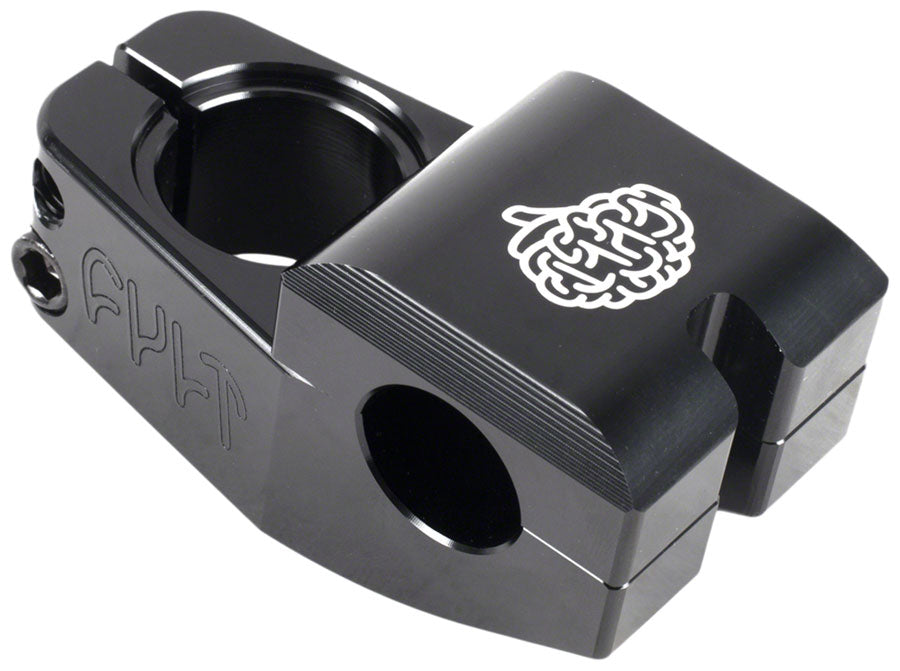 Cult Max Vu Stem Clamp 22.2 Reach 43mm Rice 3.6 in 6061 Black Aluminum BMX Bike